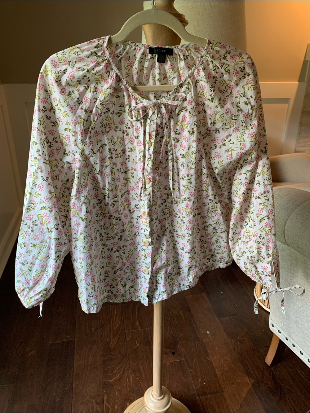 J. Crew 100% cotton blouse